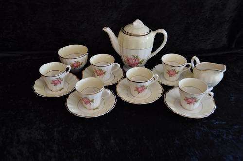 J G Meakin Complete Coffee Set