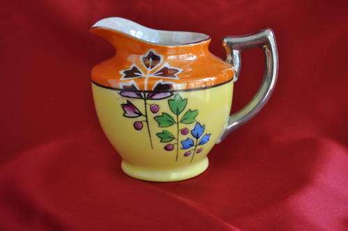 Gold Castle Handpainted Chikusa Milk Jug