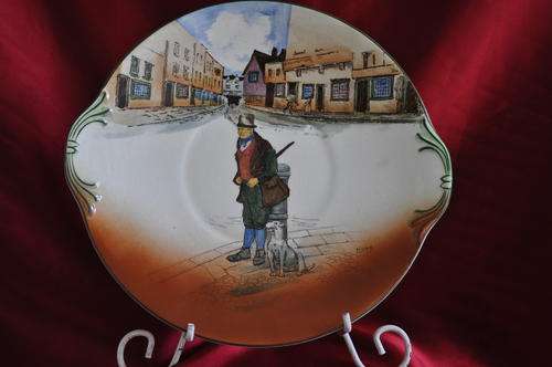 Royal Doulton Cake Plate "Bill Sykes"