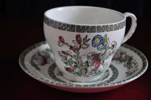 Johnson Bros "Indian Tree"  Coffee Duo