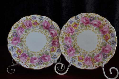 Royal Albert "Serena" 2 x Side Plates.