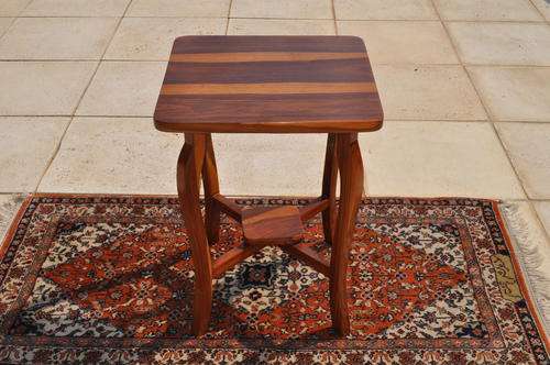 Imbuia Lamp Table  -- Collections Only !!!