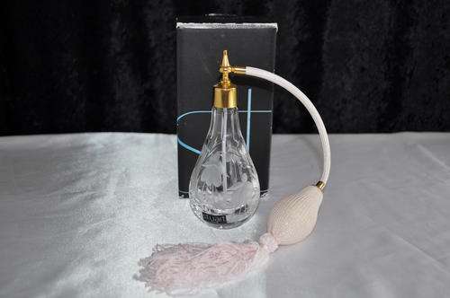 Stuart Crystal Teardrop Cascade Atomizer  - (Boxed)