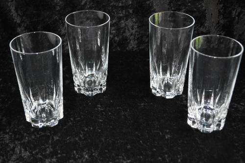 Crystal d'Arques Glasses x 4