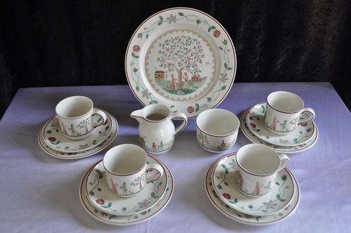 Villeroy & Boch "American Sampler" 15 Piece Tea Service