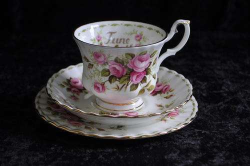 Royal Albert Flower Of The Month June "Roses"
