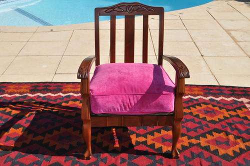 Imbuia Ball & Claw Arm Chair -- Collections Only!!