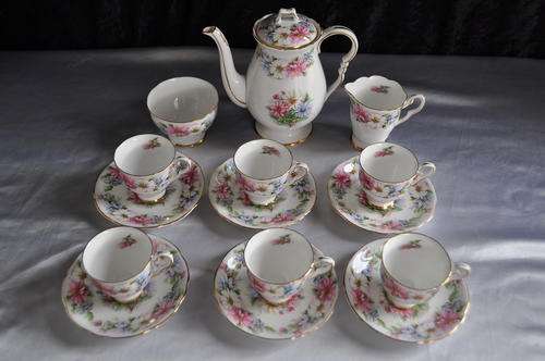 Royal Stafford "Daisy Chain" Demitasse Coffee Set