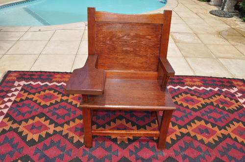 Teak Lecture Room Chair (Student Chair)    ------     Collections Only!!!!