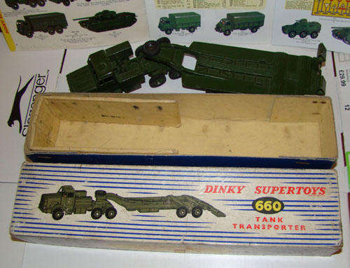 Dinky 660 Antar tank Transporter.