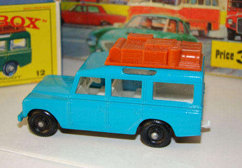 MATCHBOX LAND ROVER SAFARI MODEL MB 12c + BOX.