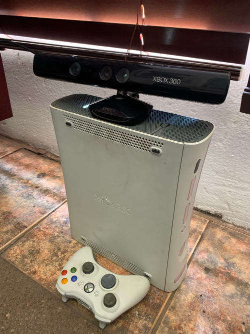 X box 360 with games