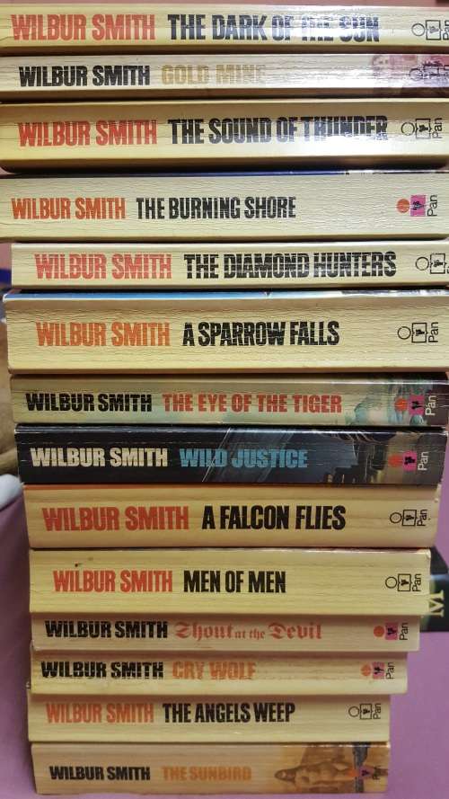 Wilbur Smith Collection of Books (26Books)