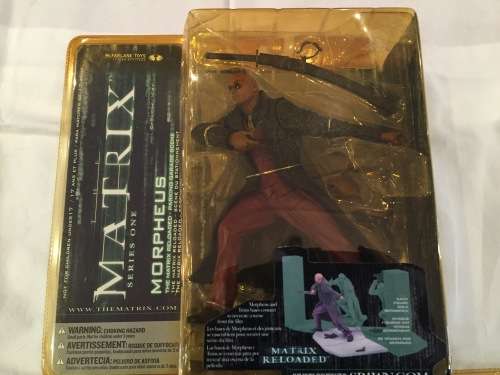 3 x Matrix figurines