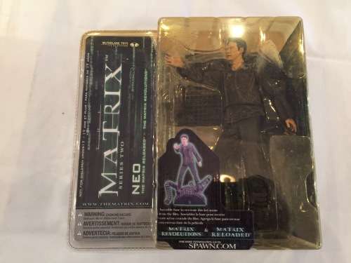 3 x Matrix figurines