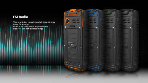 VKWORLD Stone V3 New Version 2.4" IP68 Waterproof / Dropproof / Dustproof Rugged Phone - Yellow