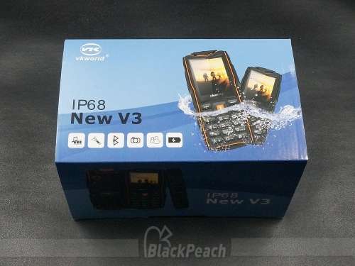 VKWORLD Stone V3 New Version 2.4" IP68 Waterproof / Dropproof / Dustproof Rugged Phone - Yellow