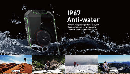 Green Geotel A1 Rugged as they come- SA STOCK