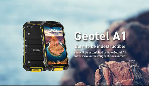 Green Geotel A1 Rugged as they come- SA STOCK