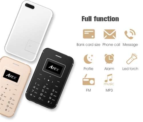 Mini Card Cellphone