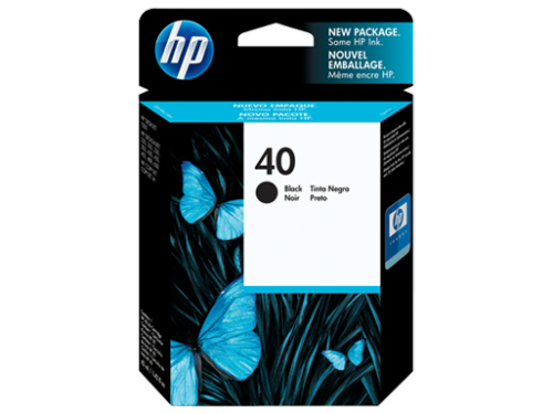 HP 40 - Black Ink Cartridge (51640A)