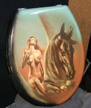 Erotic Toilet Seat