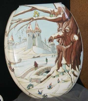 Animated Kids Toilet Seat