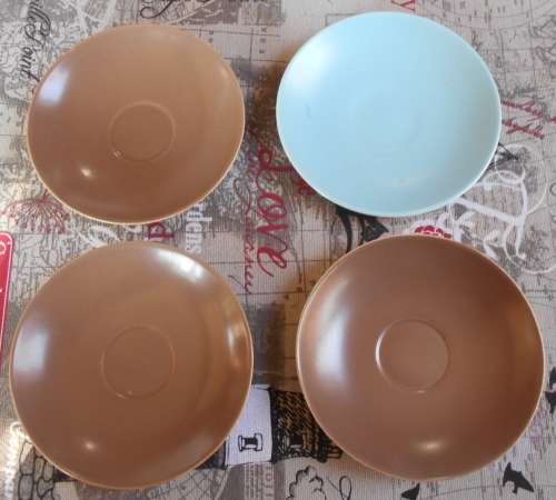 Poole Pottery England Saucers 4 Available