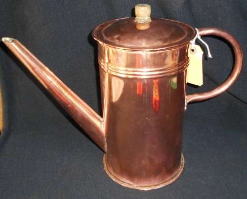 Vintage Large Copper Watering Can or Tea Pot