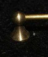 Miniature Brass Doll House Towel Rail