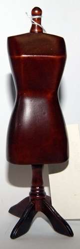 Miniature Doll House Mahogany Mannequin