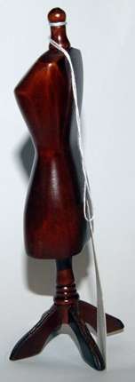 Miniature Doll House Mahogany Mannequin