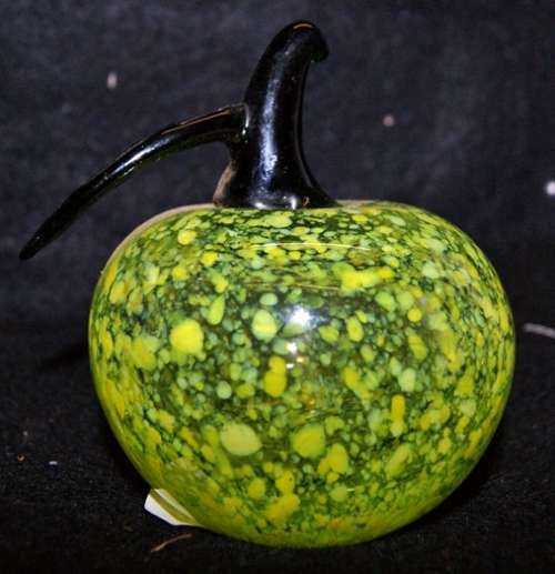 Murano Glass Apple Paper Weight