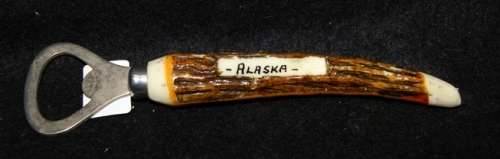 Imitation Stag Horn Bottle Opener