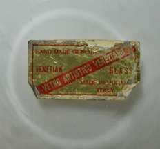 Murano Glass Swan Ashtray