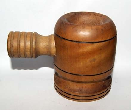 MCK+S Turned Wooden Nut Cracker