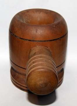 MCK+S Turned Wooden Nut Cracker