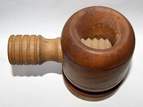 MCK+S Turned Wooden Nut Cracker