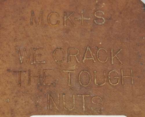 MCK+S Turned Wooden Nut Cracker