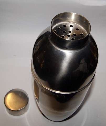 Lundtofte Danish Stainless Steel 3 Part Cocktail Shaker