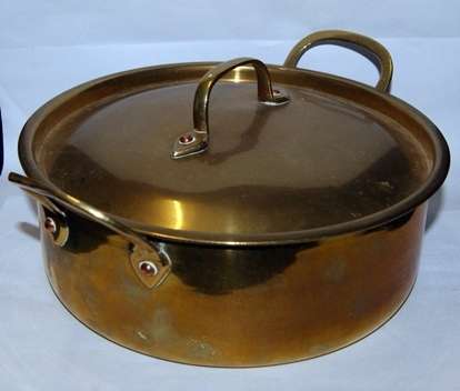 Brass Pot with Lid