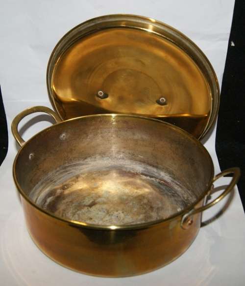 Brass Pot with Lid
