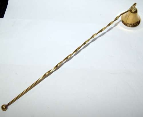 Brass Candle Snuffer