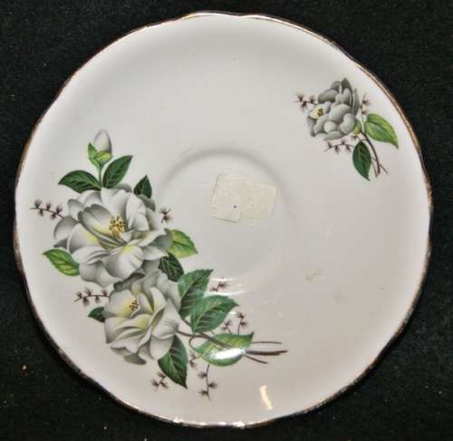 Royal Stafford "Camellia" Saucer