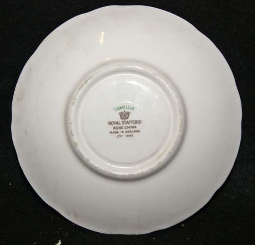 Royal Stafford "Camellia" Saucer