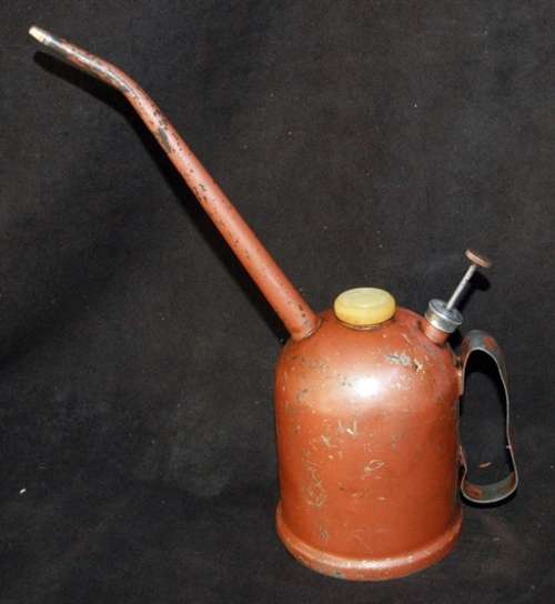 DM84Sale Vintage Rega Oil Dispenser 1 Pint @@@ Crazy Low R1 Start