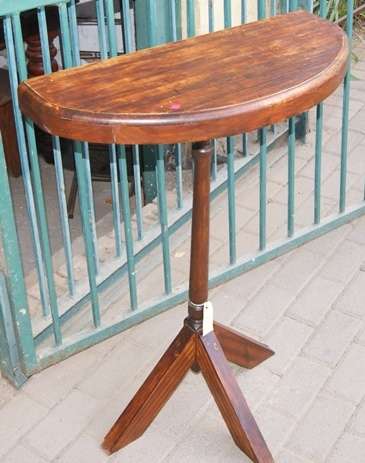 DM84Sale - VINTAGE ENTRANCE HALL HALF MOON TABLE  @@@ CRAZZYYY R1 START