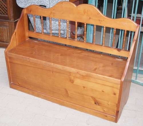 DM84Sale - VINTAGE MONKS BENCH WITH STORAGE UNDER THE SEAT @@@ CRAZZYYY R1 START