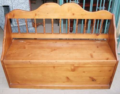 DM84Sale - VINTAGE MONKS BENCH WITH STORAGE UNDER THE SEAT @@@ CRAZZYYY R1 START