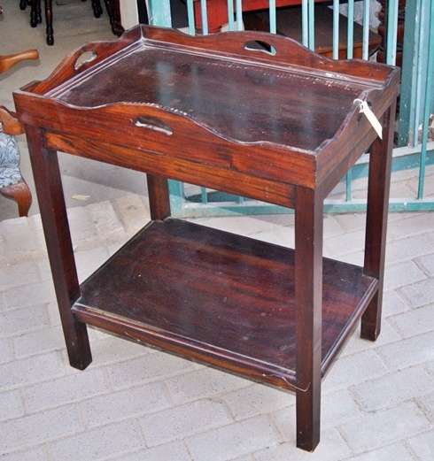 DM84Sale - VINTAGE TEAK TROLLEY WITH REMOVABLE TRAY @@@ CRAZZYYY R1 START